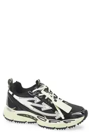 Off-White Be Right Back Sneaker in Black - Lime at Nordstrom, Size 9Us