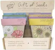 Sow 'N Sow Gift of Seeds Counter Display Includes Stock x48