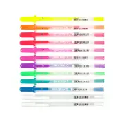 Sakura Gelly Roll Moonlight Fluorescent Colour Gel Ink Pen Waterproof | 12 Pens