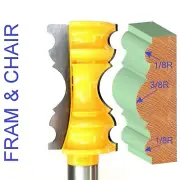 1 PC 1/2" SH 2" Long Blade Chair & Frame Molding Router Bit sct-888