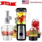 5 in 1 Blender & Food Processor Combo for Kitchen, Small Electric Food Chopper