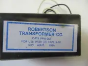 Robertson PFM-268 Transformer For Use With (2) Cat # S-68 NEW