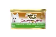 Fancy Feast Adult Gravy Lovers Wet Cat Food Salmon Feast in Seared Salmon 24x85g