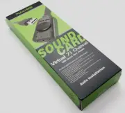 Plaxtone Sound Card Virtual 7.1 channel USB