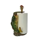 Rivers Edge Products Kitchen Paper Towel Holder, Resin Paper Towel Stand,