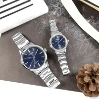 在飛比找PChome24h購物優惠-CITIZEN / 光動能 簡約時尚 不鏽鋼手錶 情人對錶 