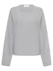 Matteau | Long Sleeve Magyar Tee in Heather Grey | The UNDONE