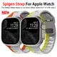 Spigen 運動錶帶矽膠手鍊腕帶兼容 Apple Watch Ultra 2 49mm 45mm 41mm 44mm