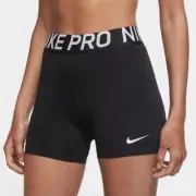 NEW! NIKE PRO [L] Women's Tight Fit 5'' COMPRESSION Run SHORTS-Black CJ5942-010