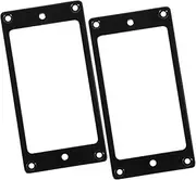 KAILIKETIY Pickup Frames for Electric Guitar Metal Iron Flat Covers Replacement Set for Guitar Pickup Supplies