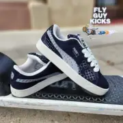 Puma Suede Xl Skate New Navy Blue Vapor Grey White 395777-01 Sneaker Shoe