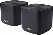 ASUS ZenWiFi XD4S AX1800 WiFi 6 Mesh Router (2 Pack), Coverage up to 4800 sq ft, Subscription-Free Network Security, Built-in Parental Control, Instant Guard, VPN, Easy Setup via ASUS Router App