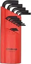Bondhus Ball End L-Wrench Set of 15-Pieces, 1.27-10mm Size