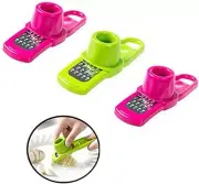 Ximimark 3 Pcs Mini Ginger Garlic Grinding Planer Slicer Multi Functional Cutter