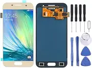 LYX LCD Screen and Digitizer Full Assembly (TFT Material) for Galaxy A3 (2017), A320FL, A320F, A320F/DS, A320Y/DS, A320Y (Black)+Highly Recommended (Color : Gold)