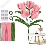 Decorative Wire Stems Floral Art Project Flexible Craft Stems Flower Making Supplies Craft Flowers Wire Cord Flowers Tip Luquet Bouquet Bouquet Alam Set