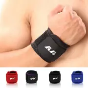 Lightweight wrist support band for enhanced flexibility during workouts