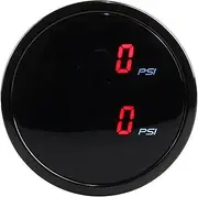 ALAGPNPMZH 52mm Car Air Pressure Turbo Boost Gauges 2 Inch Digital Display PSI Car Pressure Gauge Pneumatic Shock Absorber Pressure Gauge Boost Meter(Red)