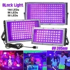 395nm Purple UV Light Blacklight LED Floodlight Lamp for DJ Stage Disco Party