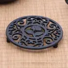 Placemat Non-slip Cast Iron Tea Pot Trivet Cooling Rack Pot Holder Pan Stand