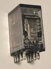 Schneider Electric 792XBXM4L-120A General Purpose Relay, 120VAC Coil, 8 Pin DPDT