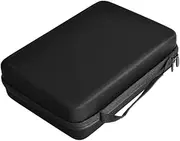 Vaguelly Battery Organizer Storage Box Handheld Lithium Battery Holder Shockproof Splashproof Design Capacity for Batteries Space Saving Storage