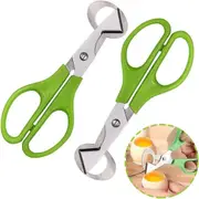 Eggshell Cut Opener Creative Stainless Steel Pigeon Quail Egg Scissor Birds 1x