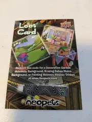 Neopets CODE CARD RETIRED ~ Working, Delivered Online ~ Upper Deck Loot Card