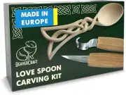 All-Season Spoon Carving Hobby Kit for Adults - Learn & Craft Beautiful Gifts