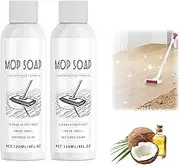 Mop Soap for Floor Cleaning, 2025 New Highly Scented Mop Soap for Floors, Floor Cleaner fo r mopping Multi-purpose Mops Soaps Household Supplies Cleaner to Home, Kitchen, Bathroom 120ml (2pc)