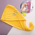 Soft Microfiber Girls Hair Towel Super Absorbent Quick Drying Magic Shower *h*