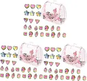 ifundom 3 Sets Children's Jewel Table Decorations Water Table Toy Jewelry for Toys for Dive Gems Jewelry Fake Gem Toy Pool Party Crystal Glass Box Pirate