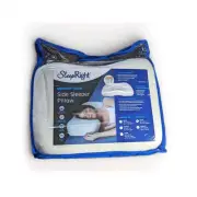 SleepRight Side Sleeping Pillow Travel S Memory Foam Best for Sleeping On