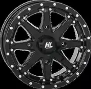 HL10 Wheel Gloss Black 14x7 4/110 5+2 30mm Yamaha Kodiak 450 4x4 05-22