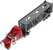 GARVALON Vintage Truck Model Statue Truck Adornment Compact Desk Decor Lifelike Home Accent for Photo Props Decorative Displays