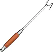 Meat Hook for BBQ Durable Roasting Tool for Pork and Heavy Cuts Ergonomic Design for Easy Flipping and Turning for Grilling and Camping