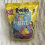 Peeps Marshmallow Egg Hunt 36 Mini Chicks *Egg-Sized* Individually Wrapped