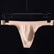Ultra-thin Seamless Thong Men G Strings and Thongs Men Pouch Ice Silk Underwear