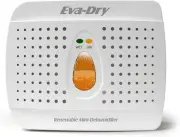 Eva-Dry Wireless Mini Dehumidifier, White (E-333) Sand