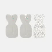 [Swaddle Up™ Starter Pack] Grey Bunny •Original Cotton