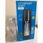 SODASTREAM SPIRIT自動扣瓶氣泡水機（黑）/GREEN HOUSE 4萬次極致音波啤酒金泡機/ 白