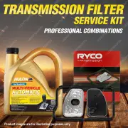 Ryco Transmission Filter + SYN Fluid Kit for Holden Viva JF 4 1.8 F18D3 4HP20