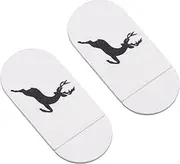 jojofuny 2 PCS Webcam Cover Slide for Laptop Tablet Peep Privacy Protector Ultra Thin Lightweight Easy to Stick Remove Compatible with Devices