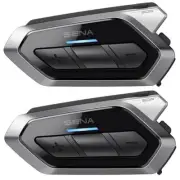 Sena 50R Mesh Motorcycle Bluetooth Intercom Kit 24-Way Bike Headset Dual System
