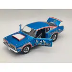 ACME 1/18 1968 普利茅斯 PLYMOUTH HEMI CUDA SUPER STOCK- EAST TOW