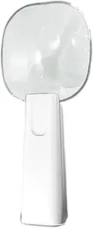 Dog Food Measurement Spoon Dog Spoon Scale Feeder Portable Multifunctional Stable Tool Cat Measurement Cup Pet Feed Scooper, White