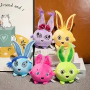 18-20cm Sunny Bunnies Plush Toy Stuffed Ball Shaped Cartoon Rabbit Gift for Gilrs Boys Kids Adults Home Decoration 18-22cm five pieces