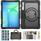 For Samsung Galaxy Tab S10 FE+/S10/S9 Ultra/A8 Handle Stand Case w/ Screen Film