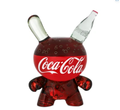 Kidrobot Coca-Cola 3-Inch Resin Dunny Figure NECA
