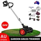 Cordless Grass Trimmer Lawn Electric Whipper Snipper Mower Edger Brush Cutter A